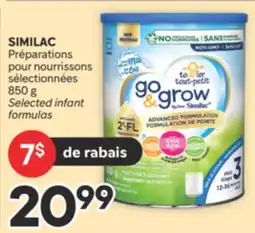 Brunet SIMILAC Préparations pour nourrissons sélectionnées offer