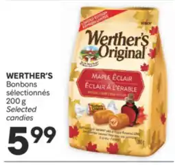 Brunet WERTHER'S Bonbons sélectionnés offer