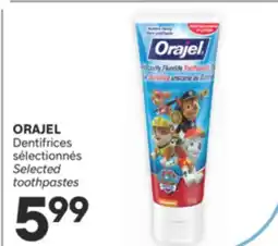 Brunet ORAJEL Dentifrices sélectionnés offer