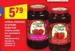 Maxi CONFITURE, MARMELADE OU TARTINADE DOUBLE FRUIT, 375/500 ML offer