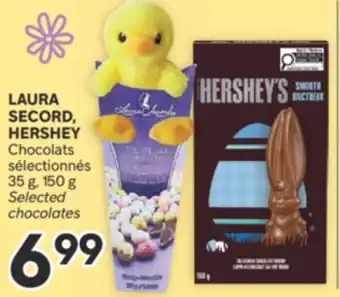 Brunet LAURA SECORD, HERSHEY Chocolats sélectionnés offer