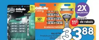 Brunet GILLETTE Produits pour le rasage sélectionnés offer