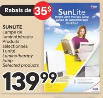 Brunet SUNLITE Lampe de luminothérapie Produits sélectionnés offer