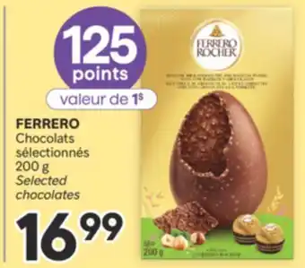 Brunet FERRERO Chocolats sélectionnés offer