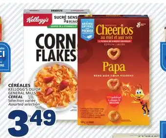 Marché Bonichoix KELLOGG'S OR GENERAL MILLS CEREAL offer