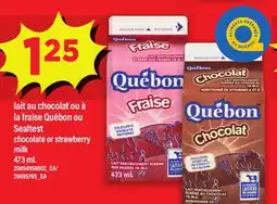 Maxi LAIT AU CHOCOLAT OU À LA FRAISE QUÉBON OU, 473 ML │ SEALTEST CHOCOLATE OR STRAWBERRY MILK offer