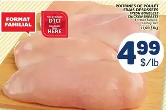 Marché Bonichoix FRESH BONELESS CHICKEN BREASTS offer