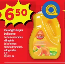 Maxi mélanges de jus Del Monte, 2 L offer