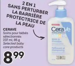 Brunet CERAVE Soins pour bébés sélectionnés offer