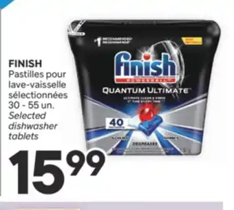 Brunet FINISH Pastilles pour lave-vaisselle sélectionnées offer