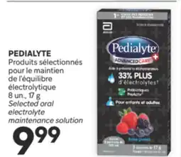 Brunet PEDIALYTE Produits sélectionnés pour le maintien de l'équilibre électrolytique offer