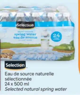 Brunet SELECTION Eau de source naturelle sélectionnée offer