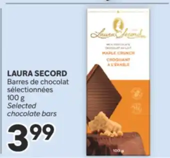 Brunet LAURA SECORD Barres de chocolat sélectionnées offer