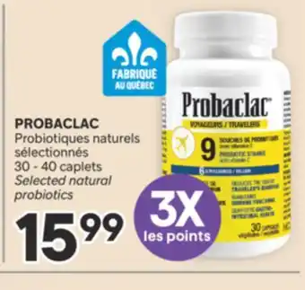 Brunet PROBACLAC Probiotiques naturels sélectionnés offer