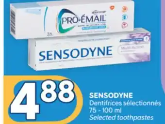 Brunet SENSODYNE Dentifrices sélectionnés offer