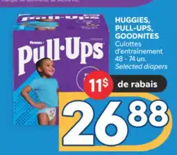 Brunet HUGGIES, PULL-UPS, GOODNITES Culottes d'entraînement offer