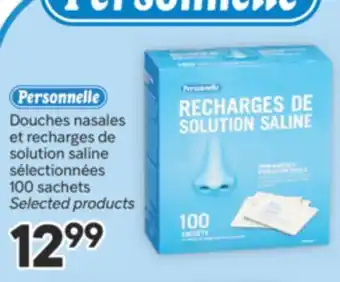 Brunet PERSONNELLE Douches nasales et recharges de solution saline sélectionnées offer