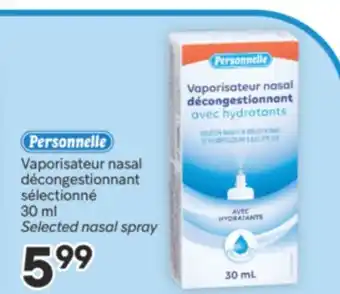 Brunet PERSONNELLE Vaporisateur nasal décongestionnant sélectionné offer