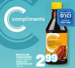 Marché Bonichoix COMPLIMENTS BOUILLON CONCENTRATE offer