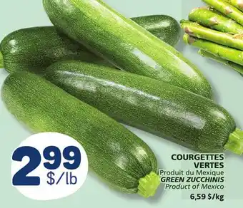 Marché Bonichoix GREEN ZUCCHINIS offer