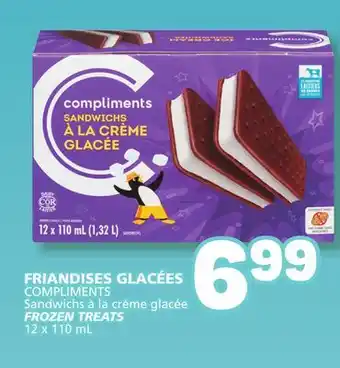 Marché Bonichoix COMPLIMENTS FROZEN TREATS offer