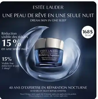 Jean Coutu ESTĒE LAUDER DREAM SKIN IN ONE SLEEP offer