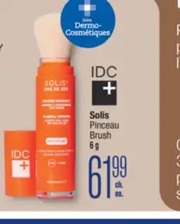 Jean Coutu IDC+ Solis Brush offer