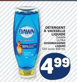 Marché Bonichoix DAWN ULTRA DISHWASHING LIQUID offer