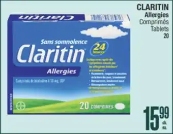 Jean Coutu CLARITIN Allergies Tablets offer