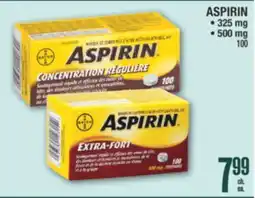 Jean Coutu ASPIRIN offer