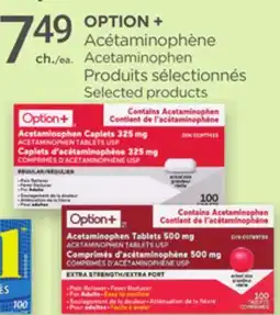 Proxim OPTION + Acetaminophen offer