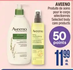 Jean Coutu AVEENO Selected body care products offer