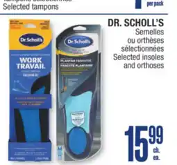 Jean Coutu DR. SCHOLL'S Selected insoles and orthoses offer