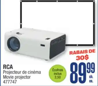 Jean Coutu RCA Movie projector offer