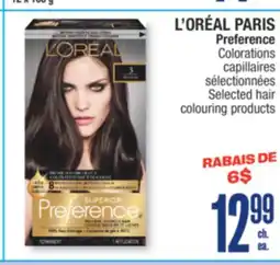 Jean Coutu L'ORÉAL PARIS Preference Selected hair colouring products offer