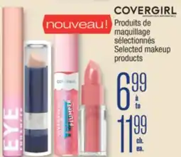 Jean Coutu COVERGIRL Selected makeup products offer