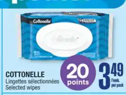 Jean Coutu COTTONELLE Selected wipes offer