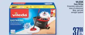 Jean Coutu VILEDA Easy Wring Mop, pail and wringer system offer