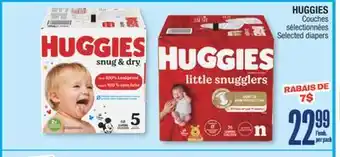 Jean Coutu HUGGIES Selected diapers offer