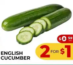 Iqbal Foods English cucumber offer