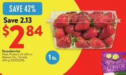 Walmart Strawberries offer