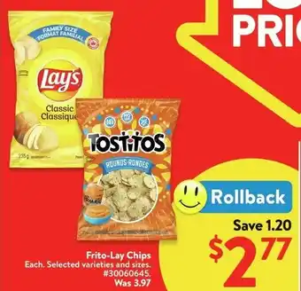 Walmart Frito-Lay Chips offer