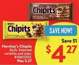 Walmart Hershey's Chipits offer