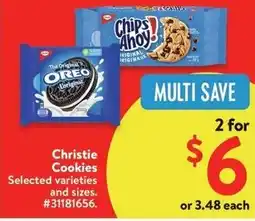 Walmart Christie Cookies offer