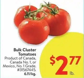 Walmart Bulk Cluster Tomatoes offer