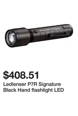 Newegg Ledlenser P7R Signature Black Hand flashlight LED offer