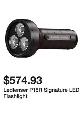 Newegg Ledlenser P18R Signature LED Flashlight offer