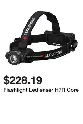 Newegg Flashlight Ledlenser H7R Core offer