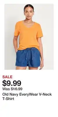 Old Navy Old Navy EveryWear V-Neck T-Shirt offer