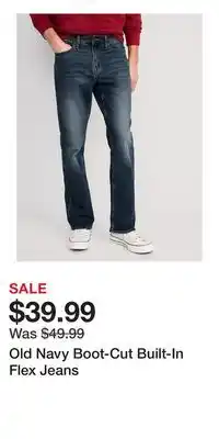 Old Navy Old Navy Boot-Cut Built-In Flex Jeans offer